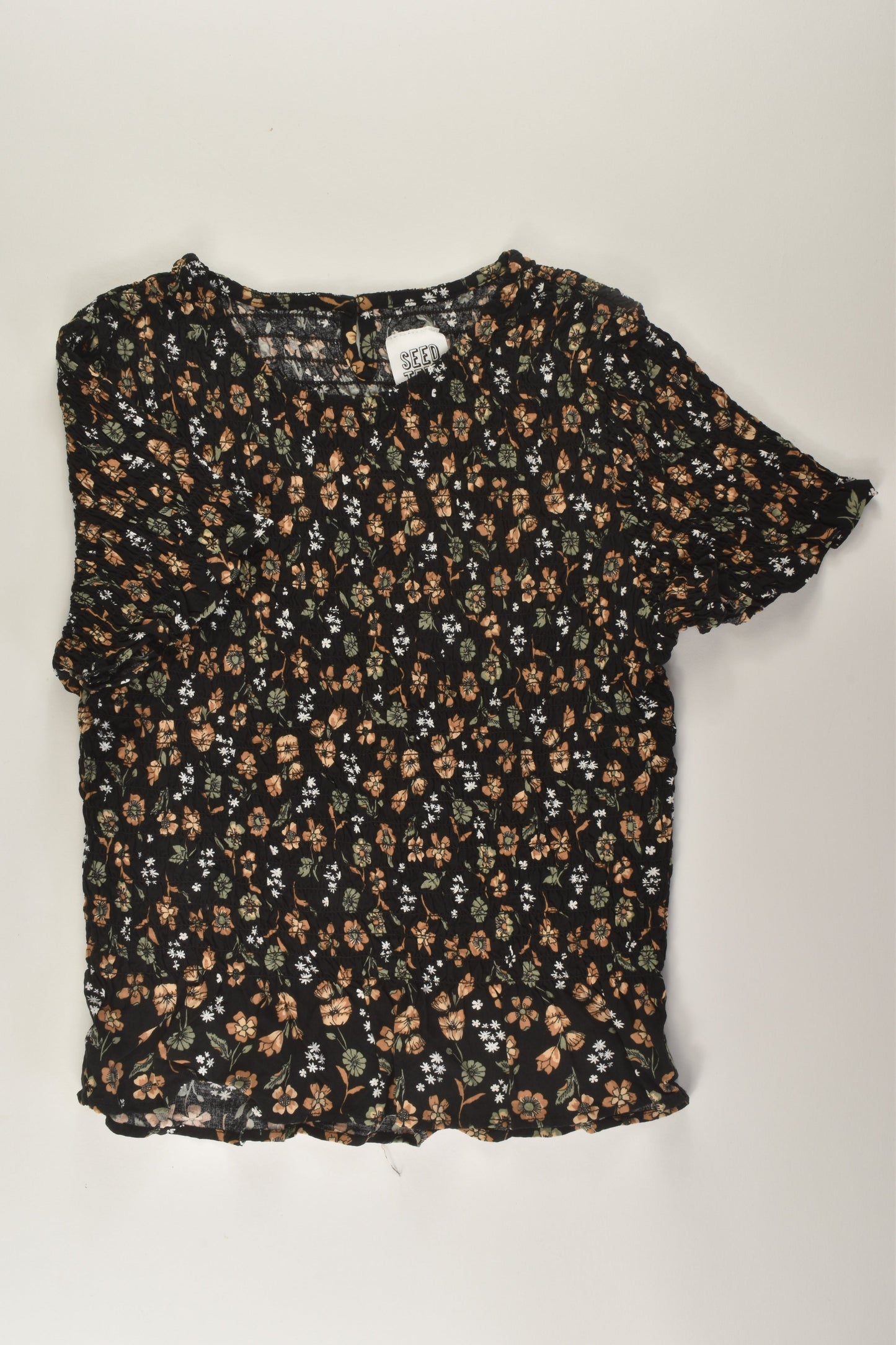 Seed Teen Size 14 Floral Shirt
