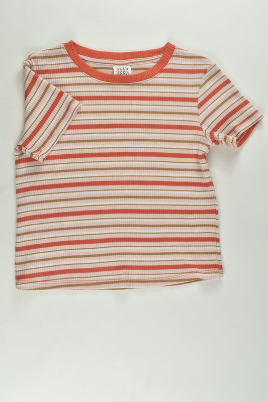 Seed Teen Size 8 Ribbed T-shirt