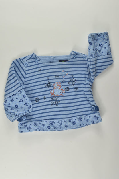 Sergent Major Size 00 Fish Sweater