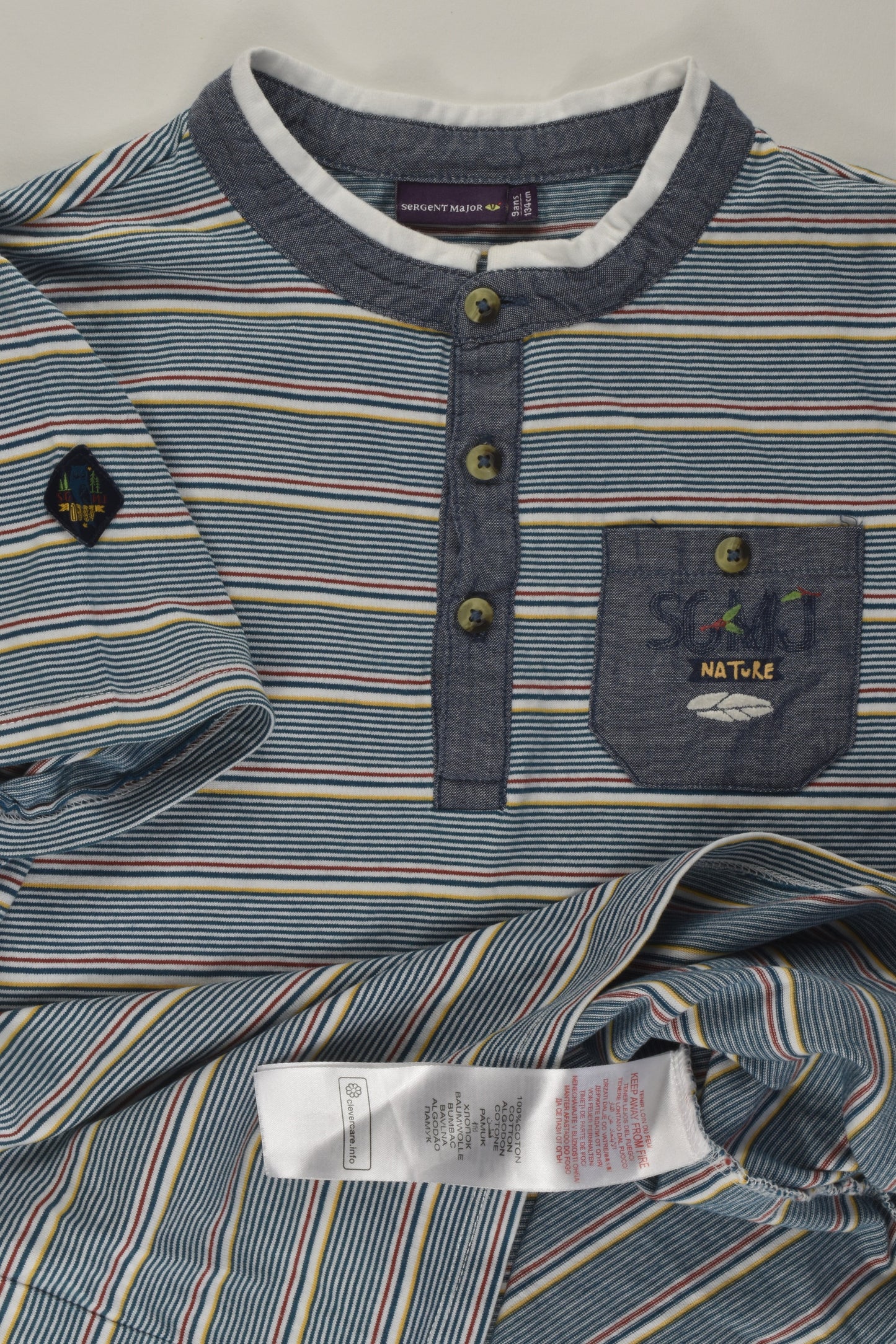 Sergent Major Size 9 'Nature' T-shirt