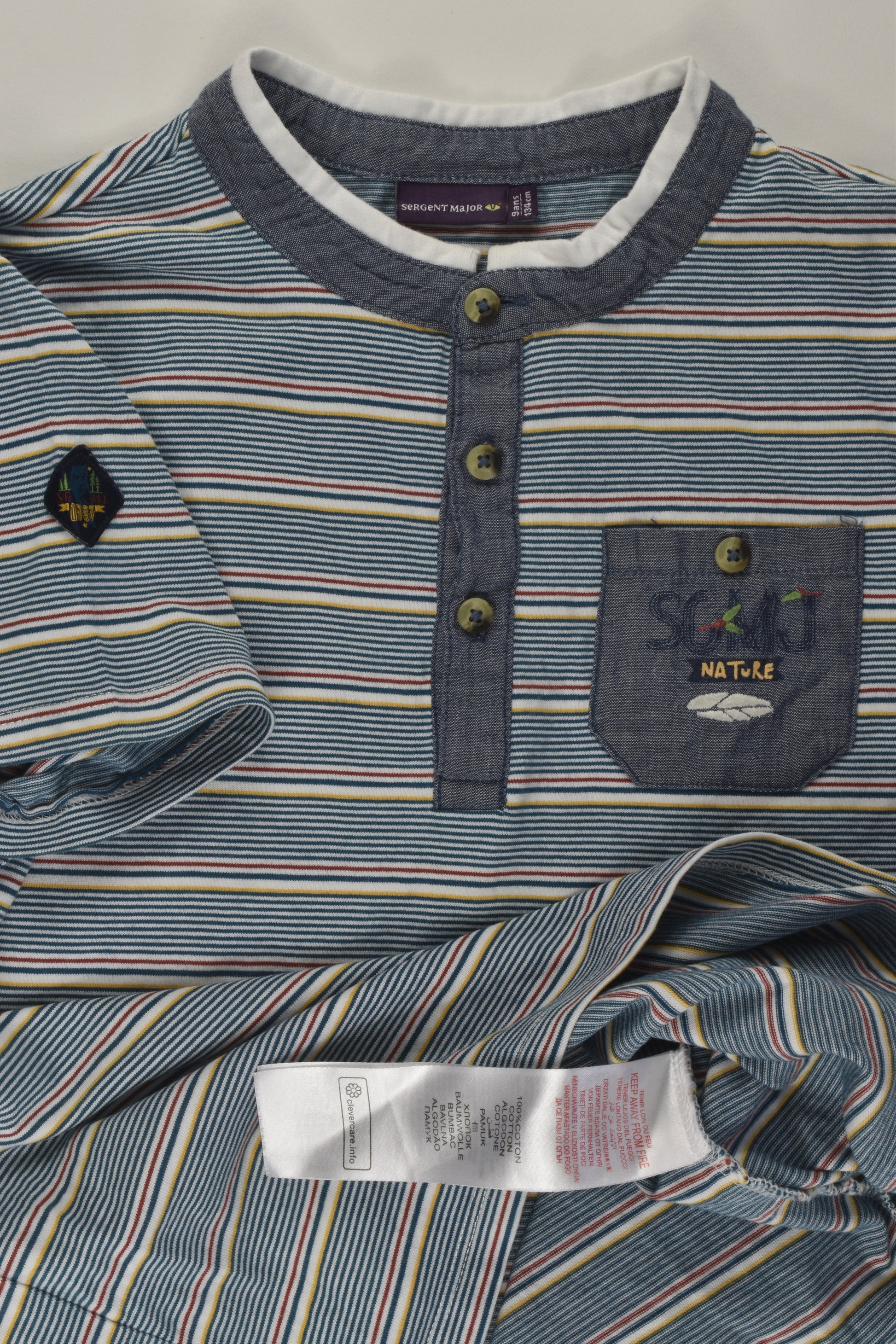 Sergent Major Size 9 'Nature' T-shirt