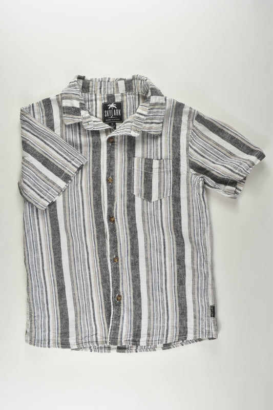 Skylark Size 14 Linen Blend Shirt