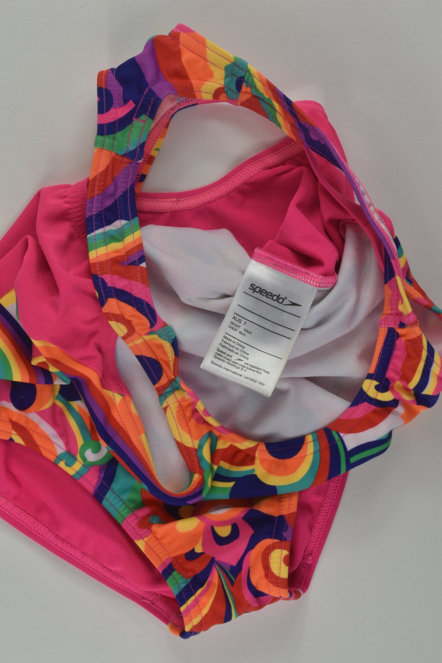 Speedo Size 7 Colourfull Bathers