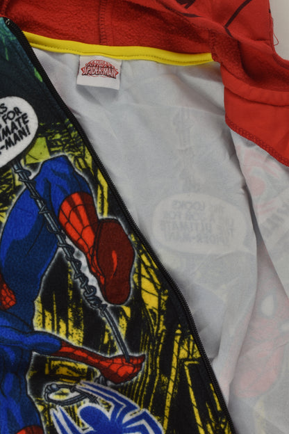 Spiderman Size 5-6 Zip Jumper