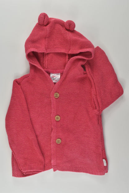 Sprout Size 0 Knit Cardigan with Hood