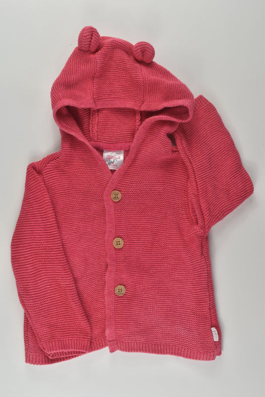 Sprout Size 0 Knit Cardigan with Hood