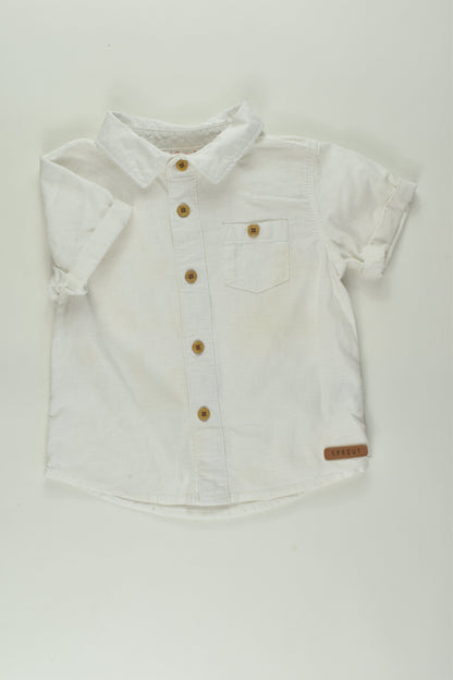 Sprout Size 0 Linen Blend Shirt