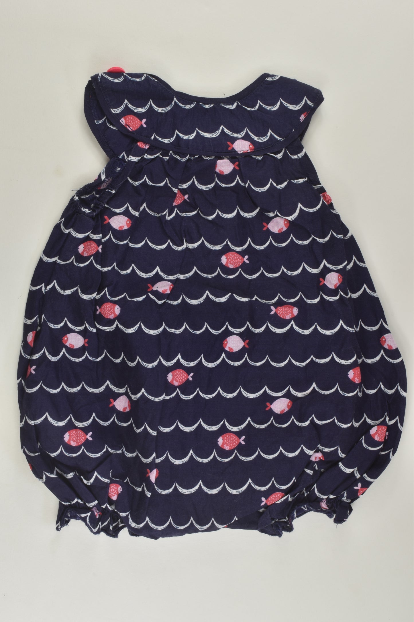 Sprout Size 00 Fish Bubble Romper