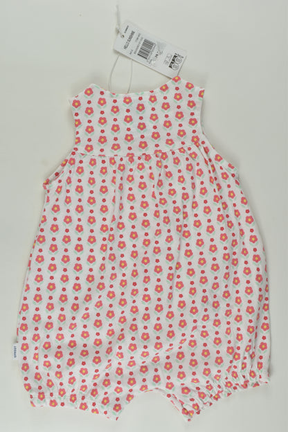 Sprout Size 00 Floral Short Romper