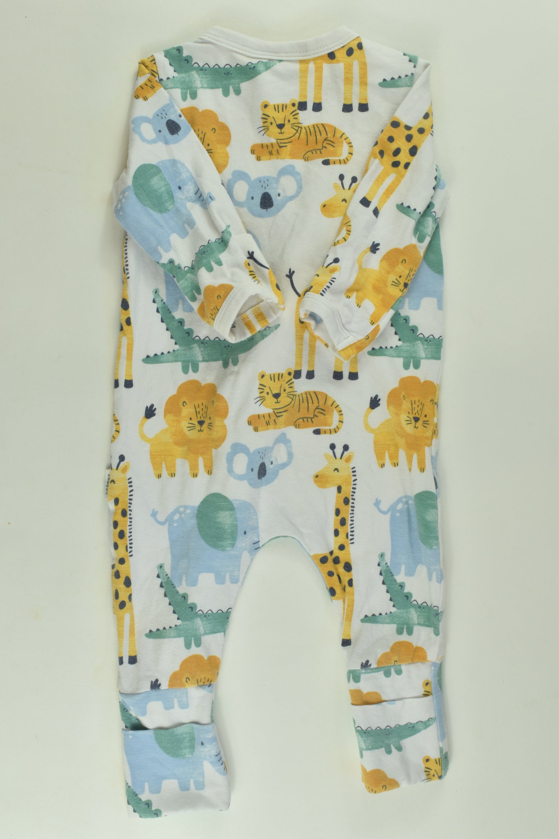 Sprout Size 000 Animal Romper