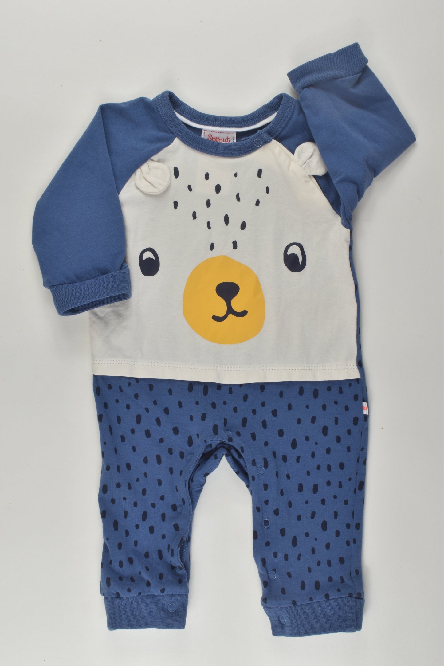 Sprout Size 000 Bear Romper