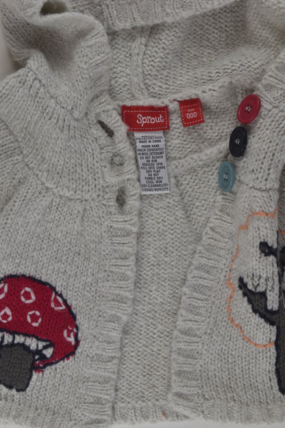Sprout Size 000 Wool Blend Cardigan
