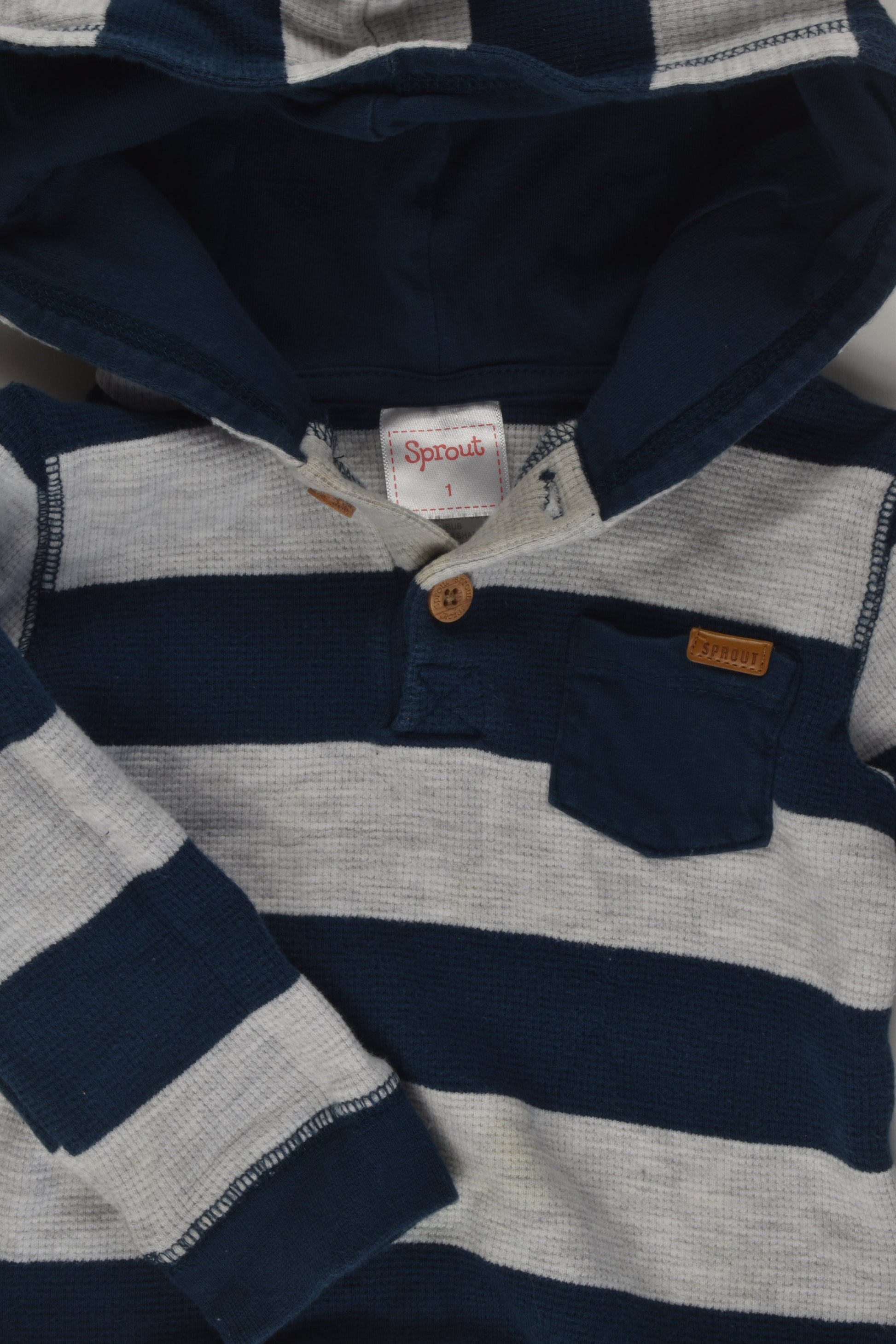 Sprout Size 1 Waffle Jumper