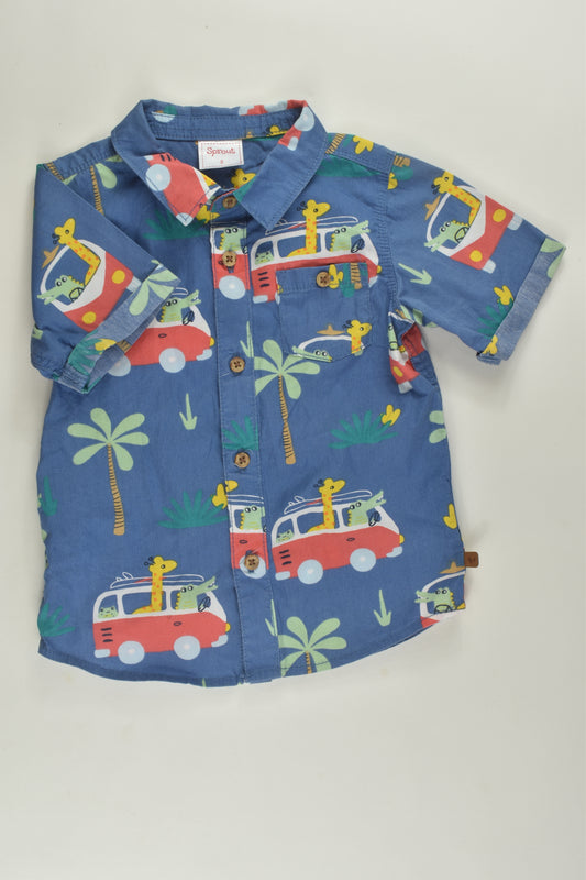 Sprout Size 2 Button-up Shirt