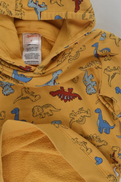 Sprout Size 2 Dinosaur Jumper