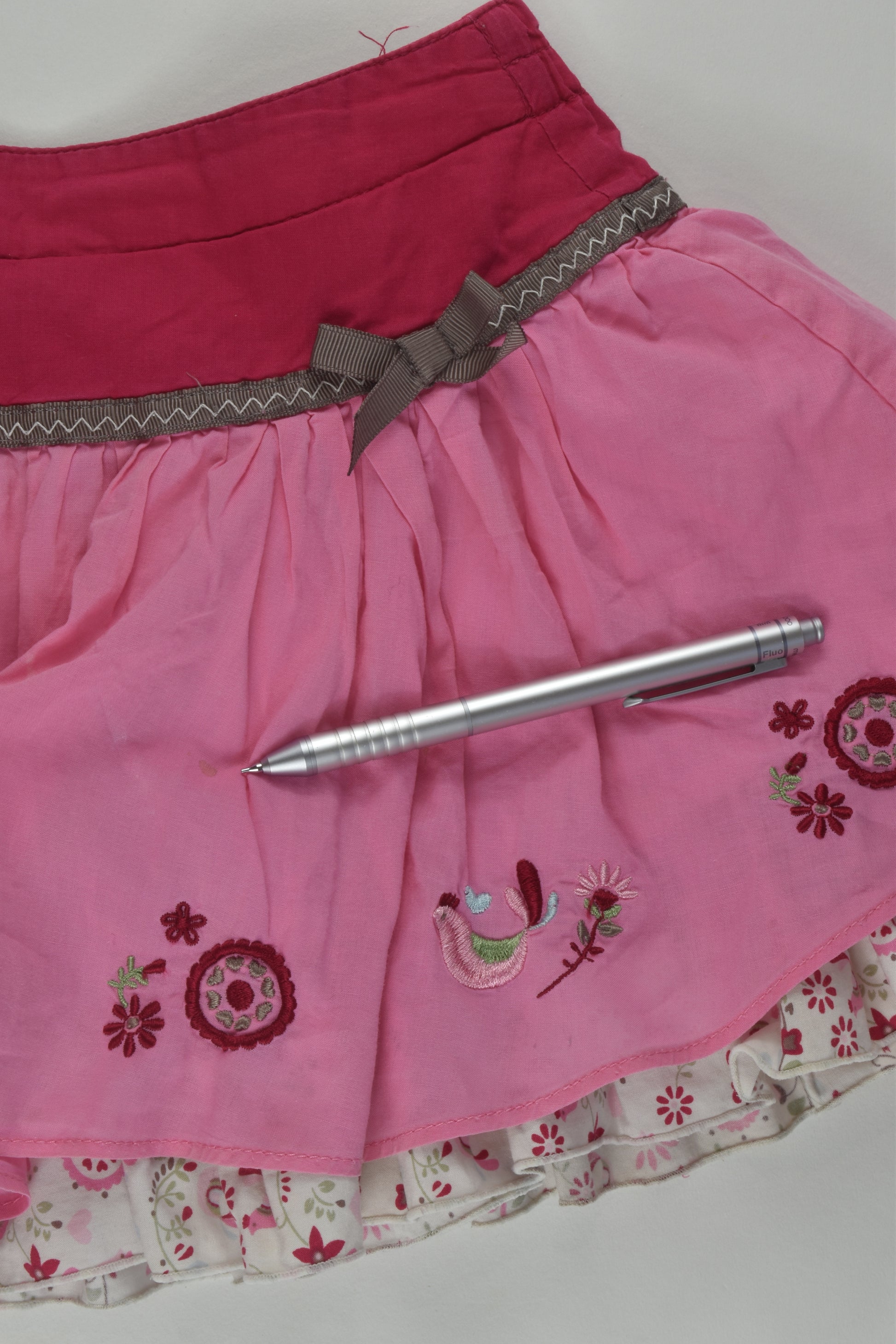 Sprout Size 2 Embroidery Skirt