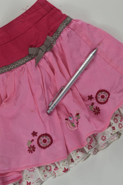 Sprout Size 2 Embroidery Skirt