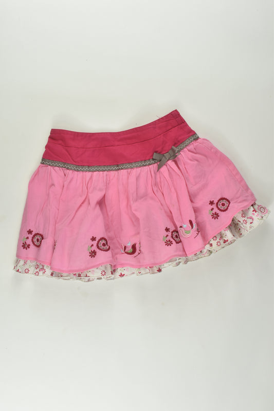 Sprout Size 2 Embroidery Skirt