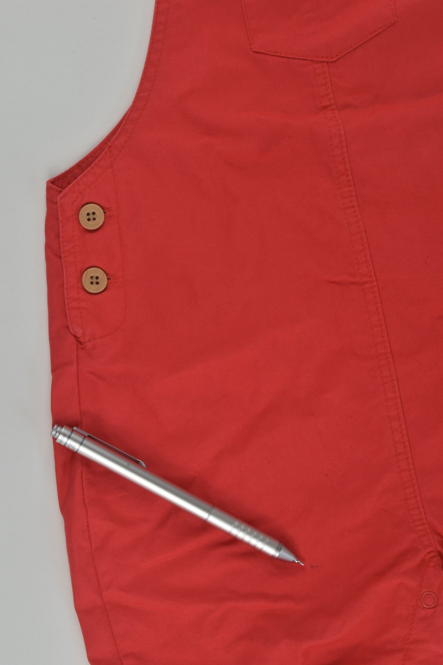 Sprout Size 2 Short Overalls