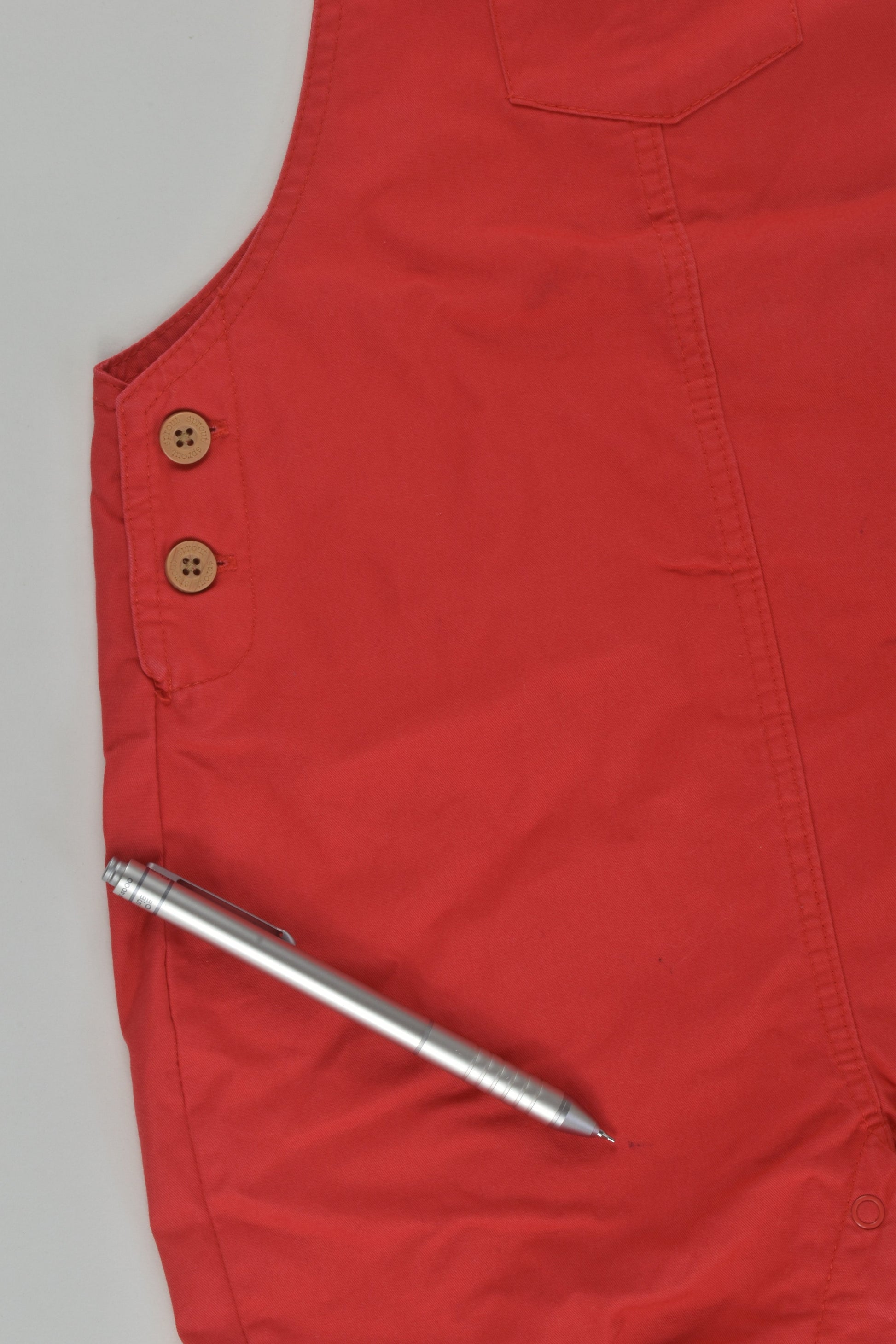 Sprout Size 2 Short Overalls