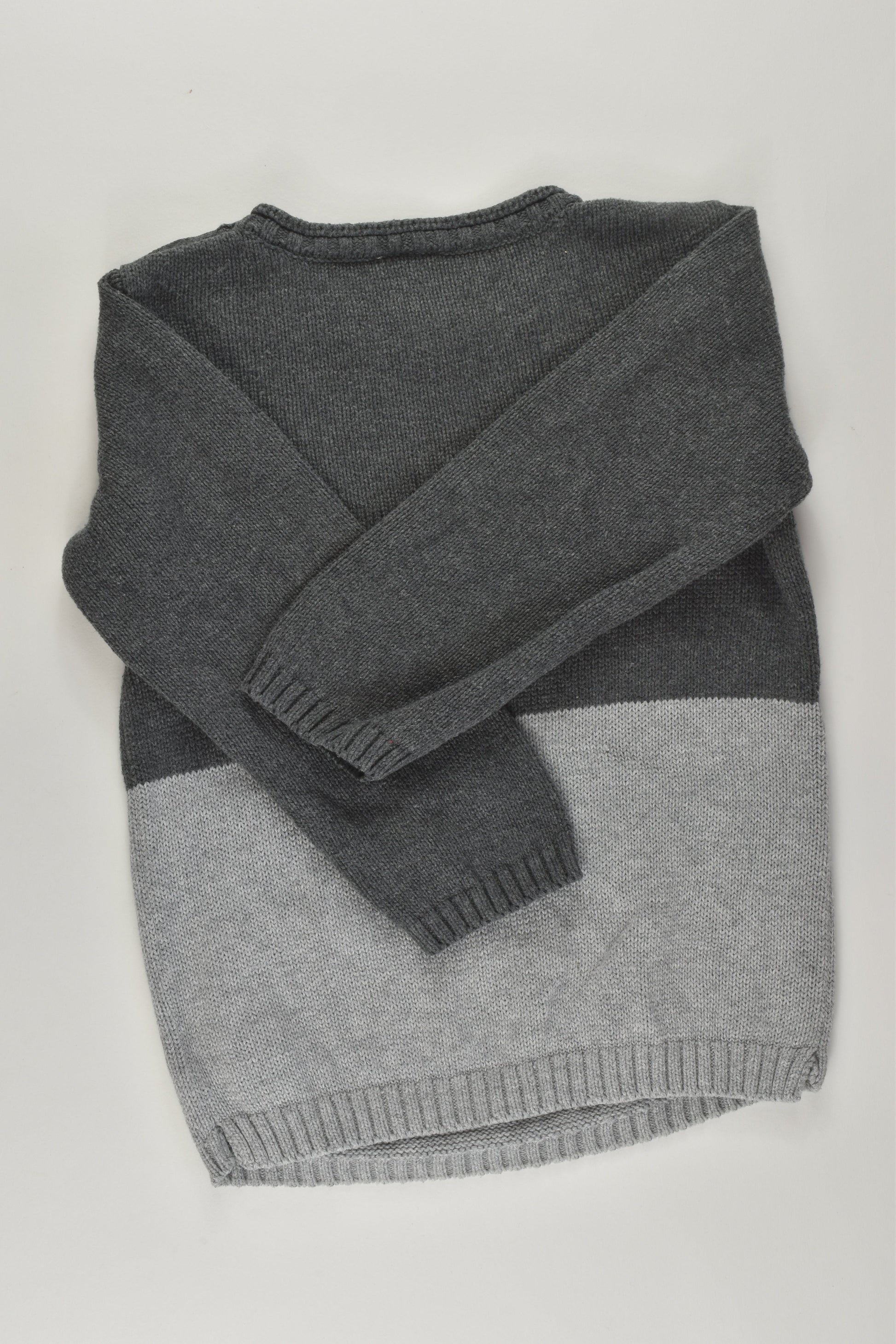 Sprout Size 2 Tiger Knit Jumper