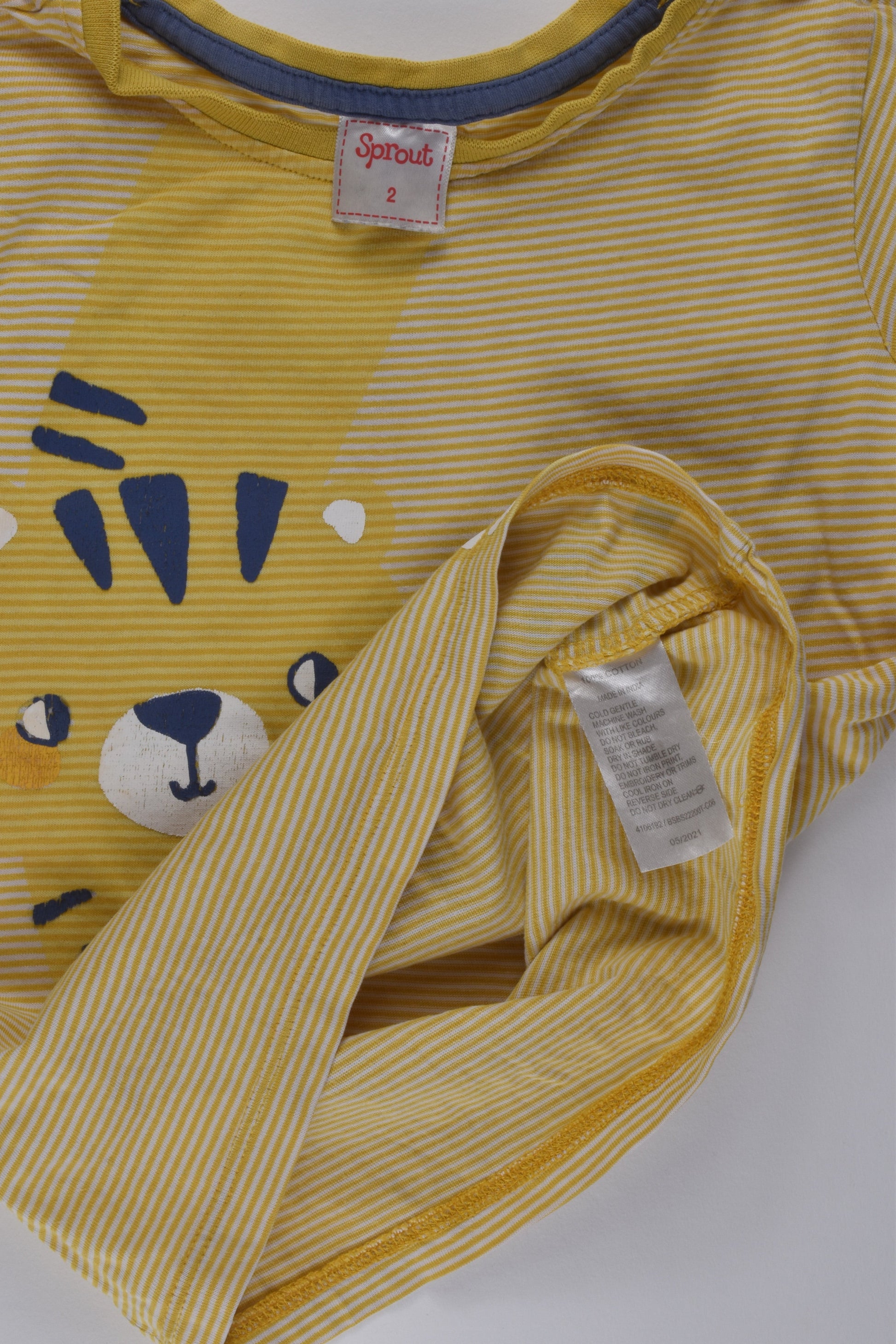 Sprout Size 2 Tiger T-shirt
