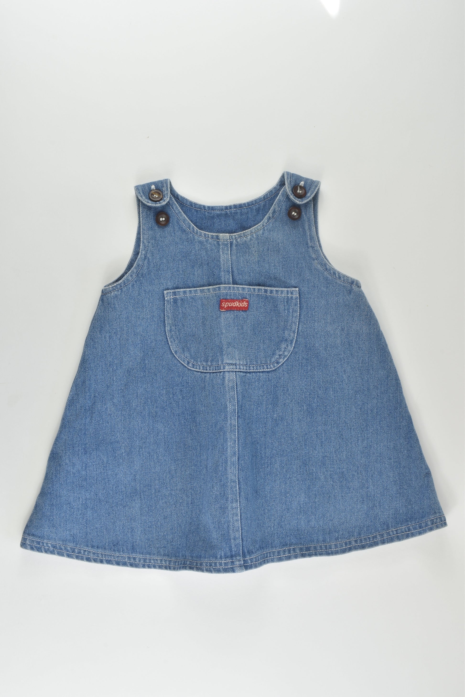 Spudkids Size approx 1 Denim Dress