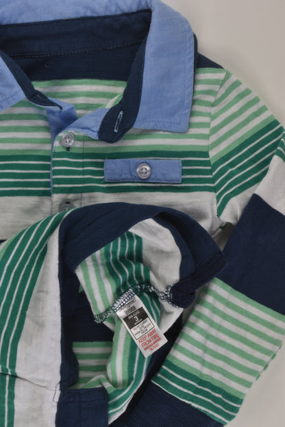 St Bernard for Dunnes Stores Size 3 Top with Collar