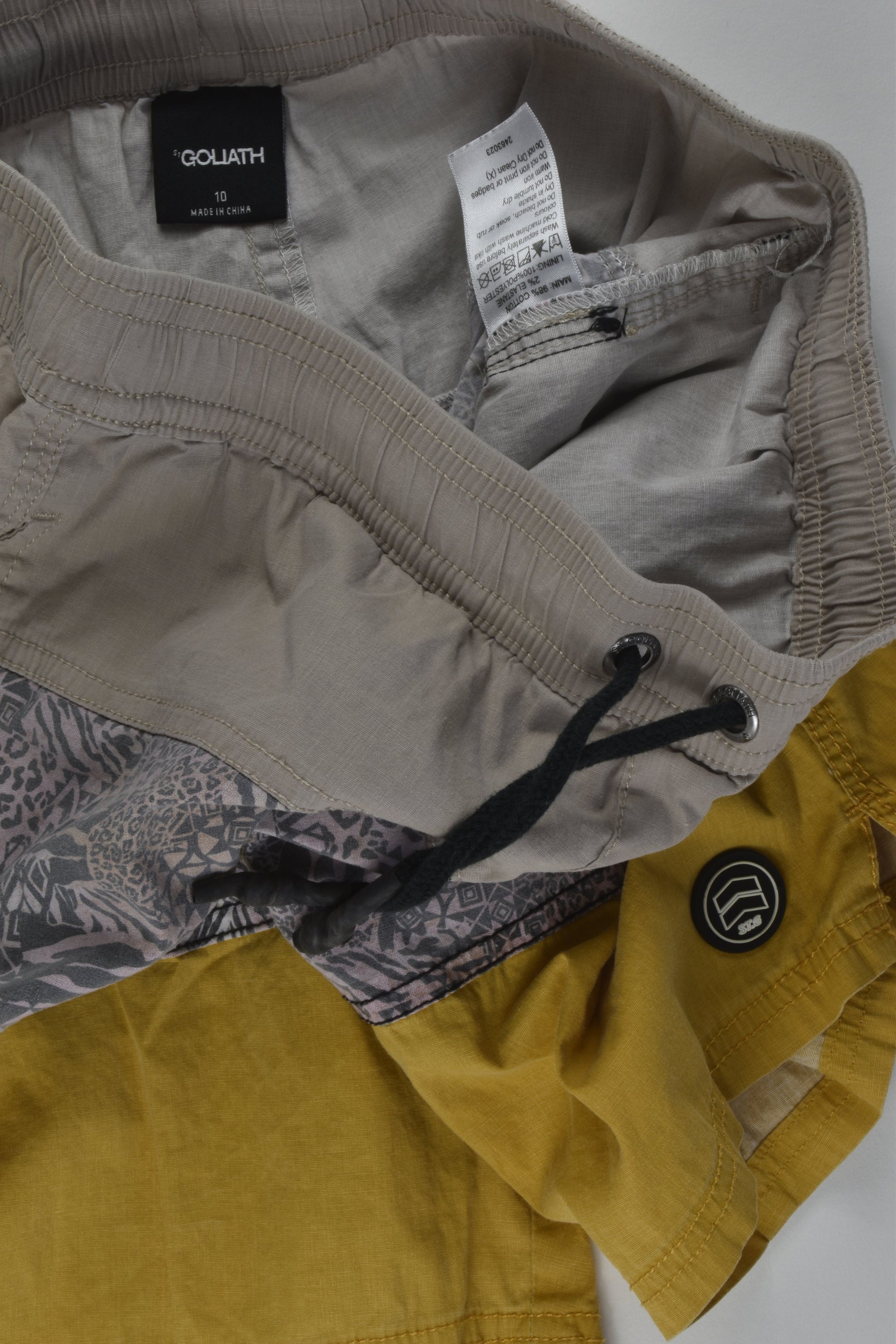 St Goliath Size 10 Shorts