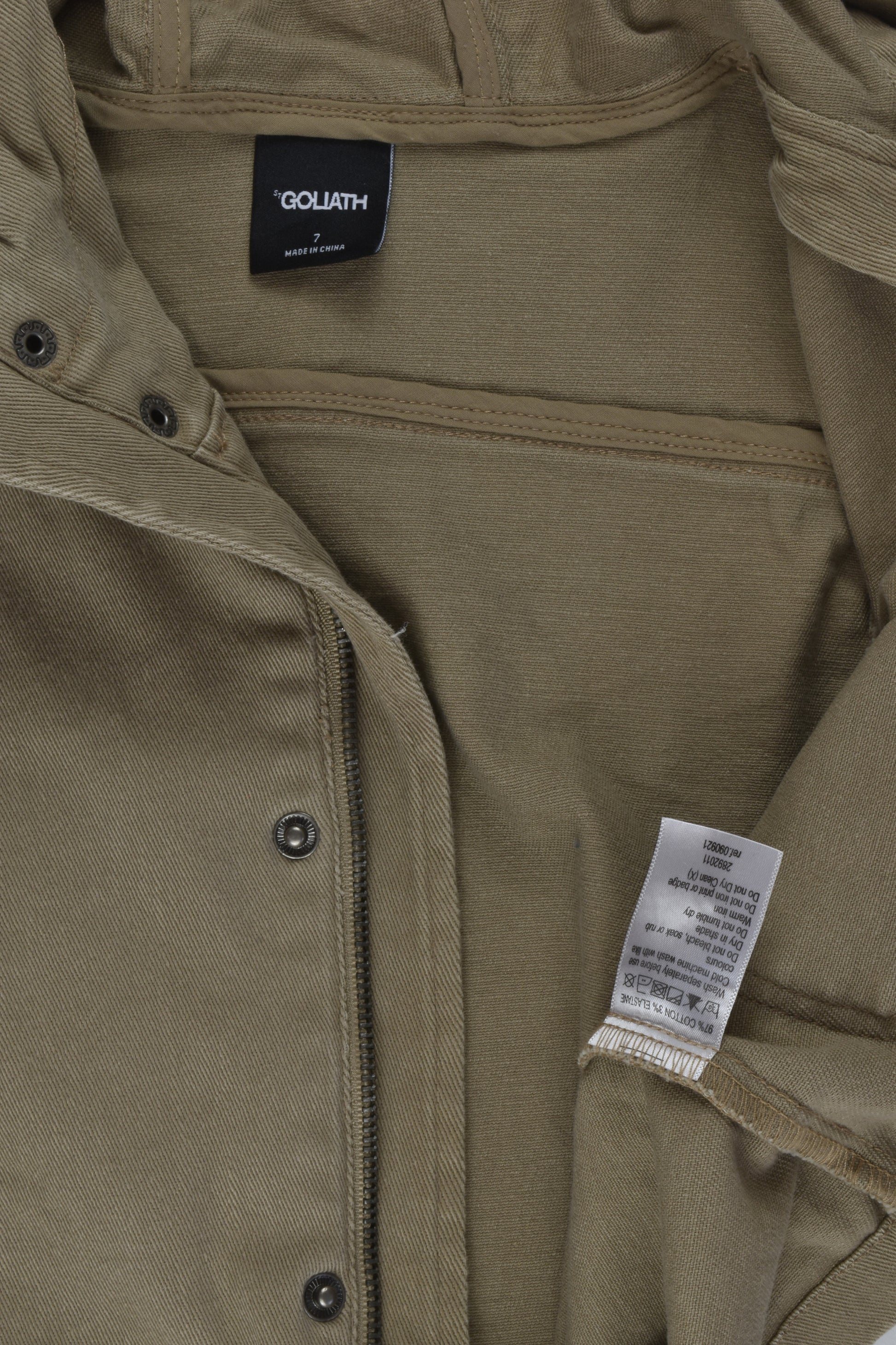 St Goliath Size 7 Jacket