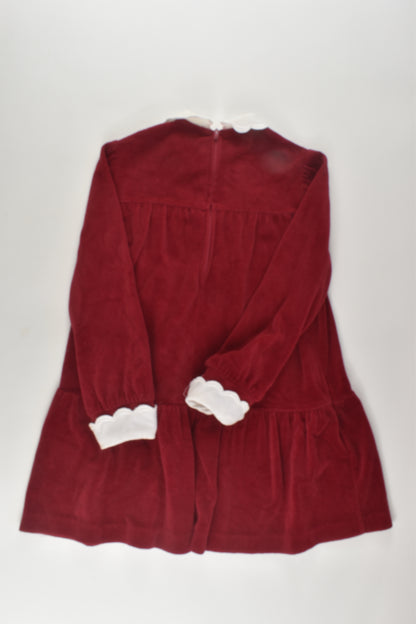 St Michael Size 4 Vintage Velvet Dress