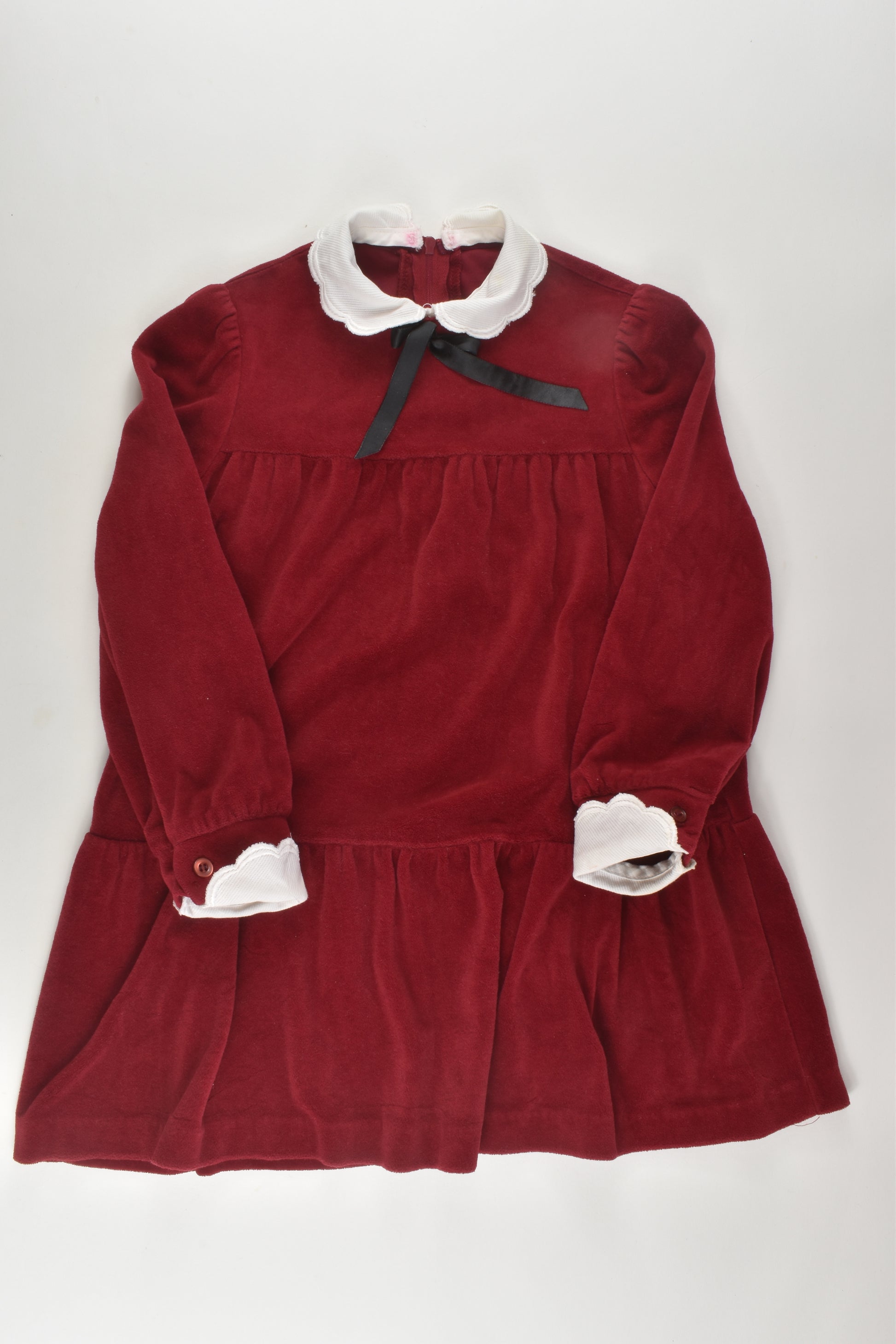 St Michael Size 4 Vintage Velvet Dress