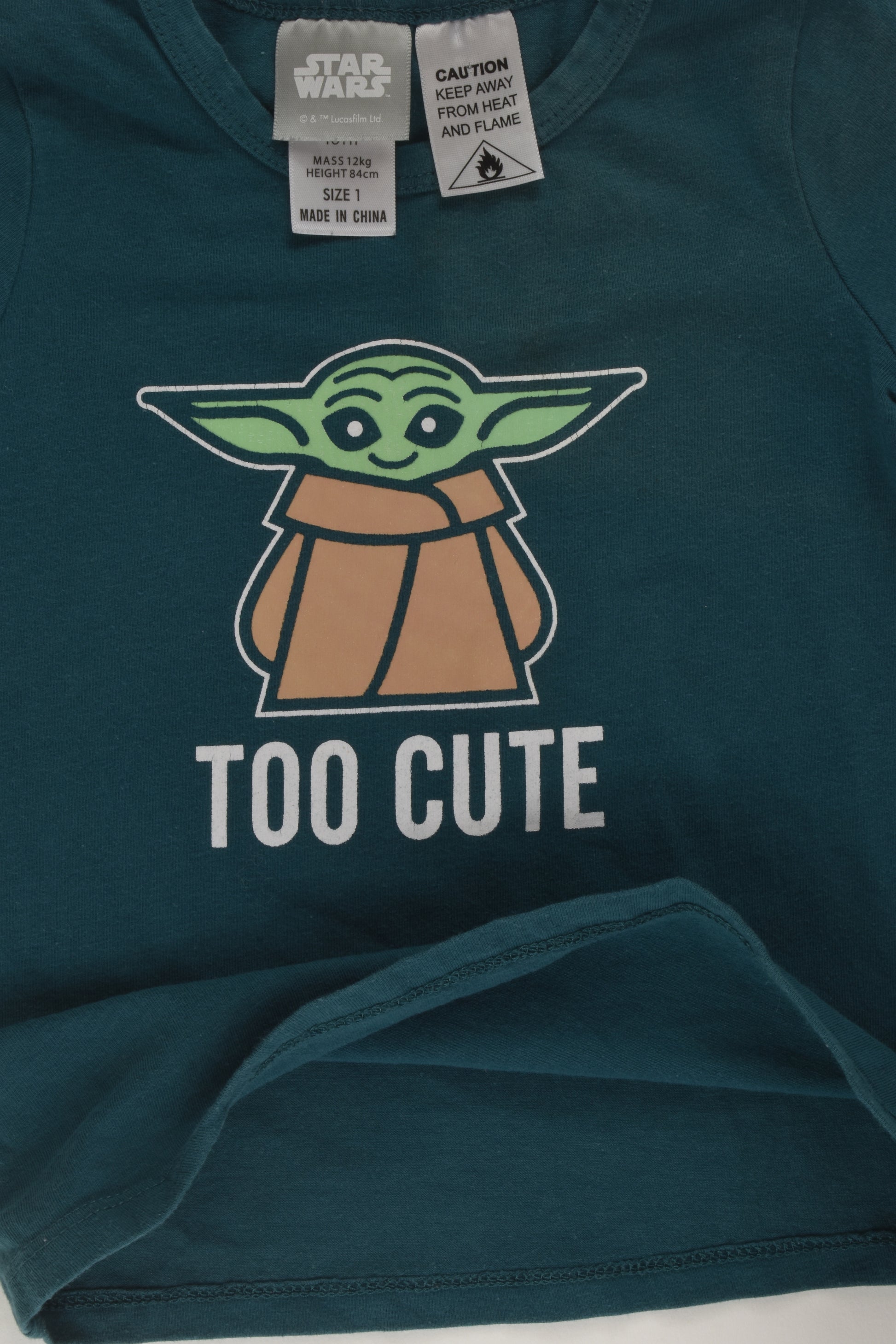 Star Wars Size 1 Yoda T-shirt
