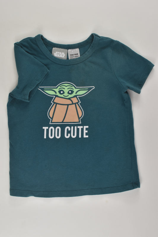 Star Wars Size 1 Yoda T-shirt