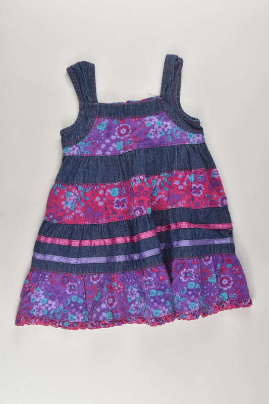 Stix n Stones Size 0 Cord/Denim Dress