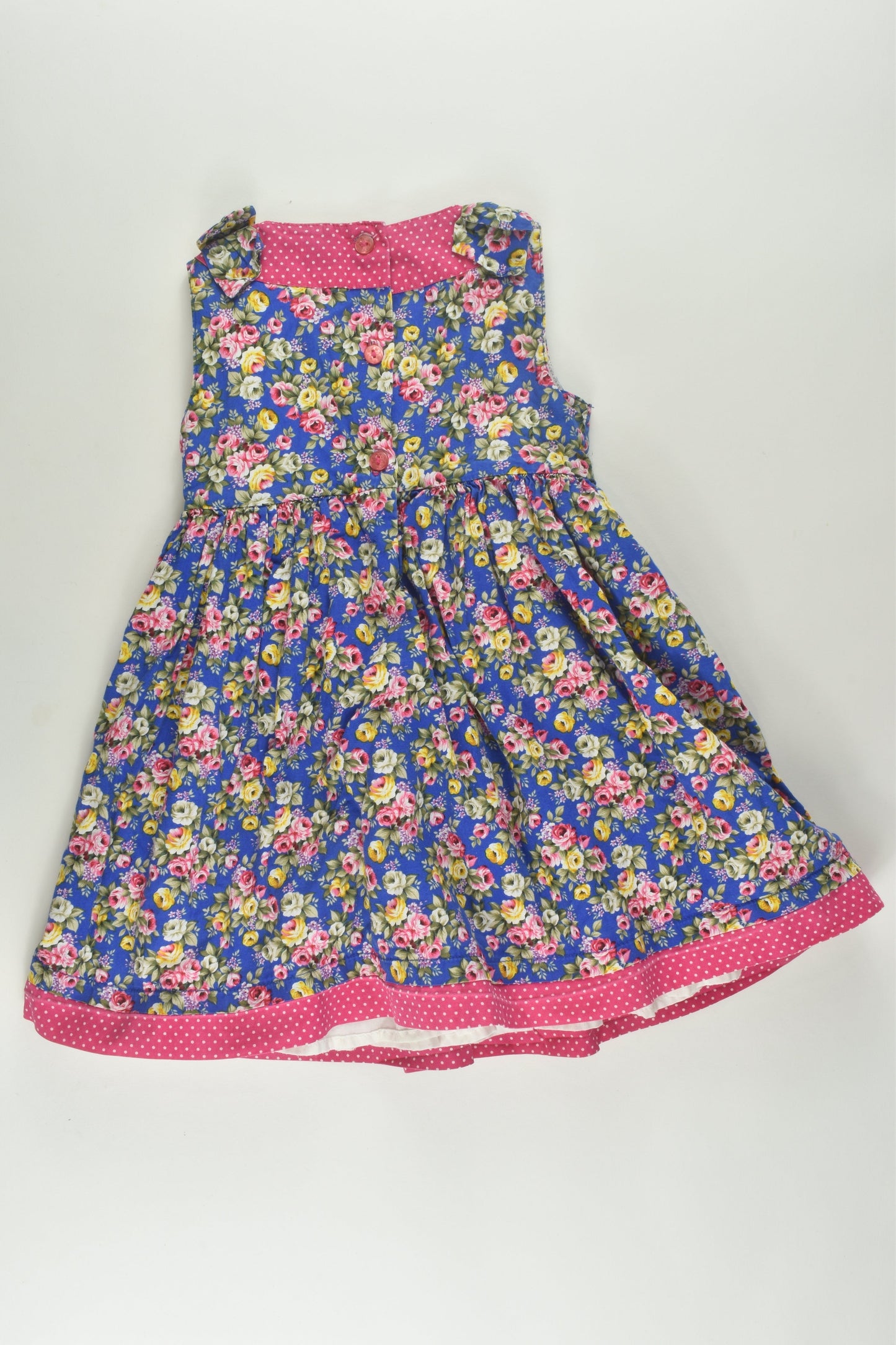 Strawberry Faire Size 2 Lined Floral Dress