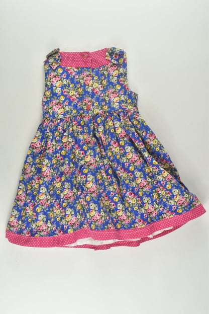 Strawberry Faire Size 2 Lined Floral Dress