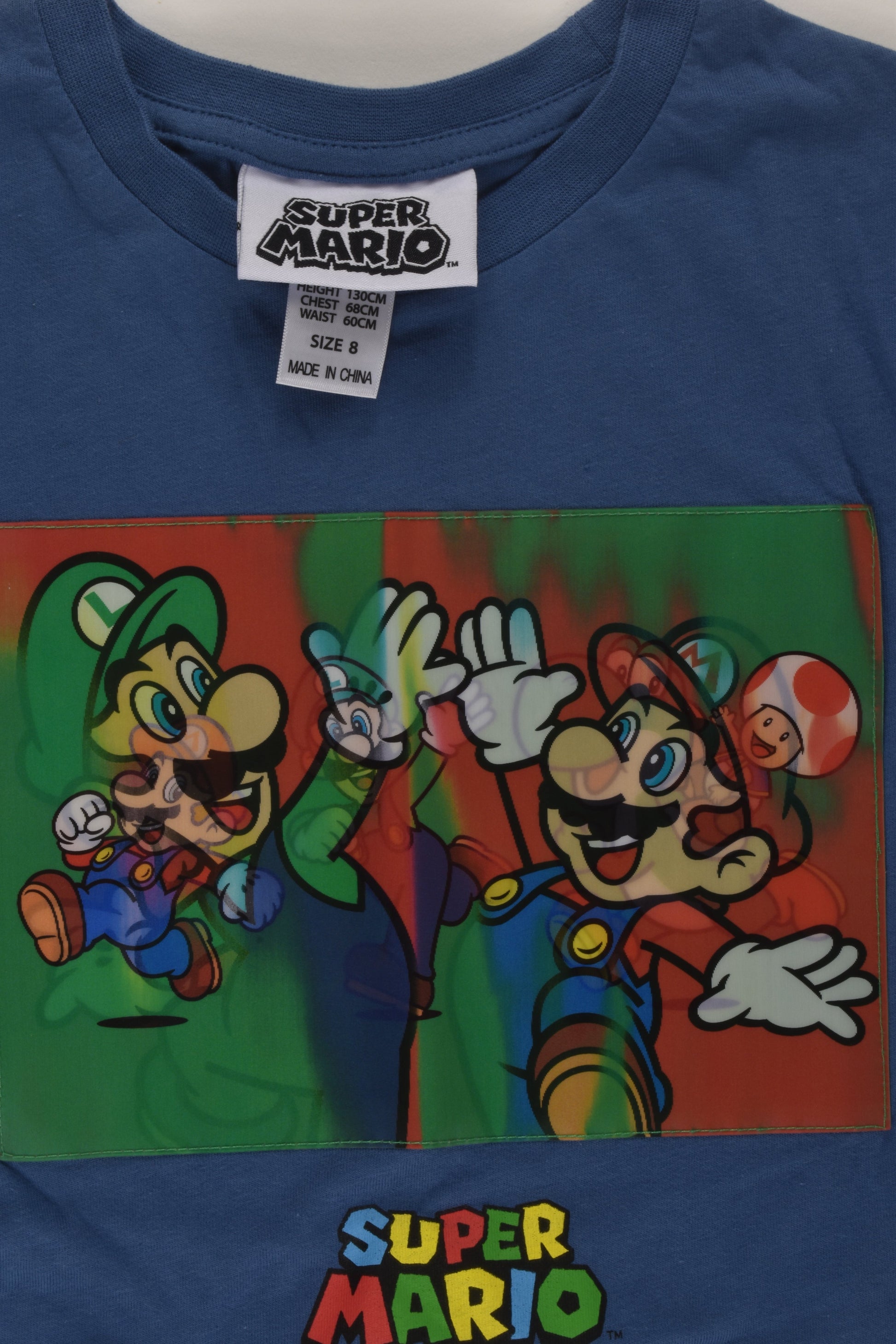 Super Mario Size 8 T-shirt