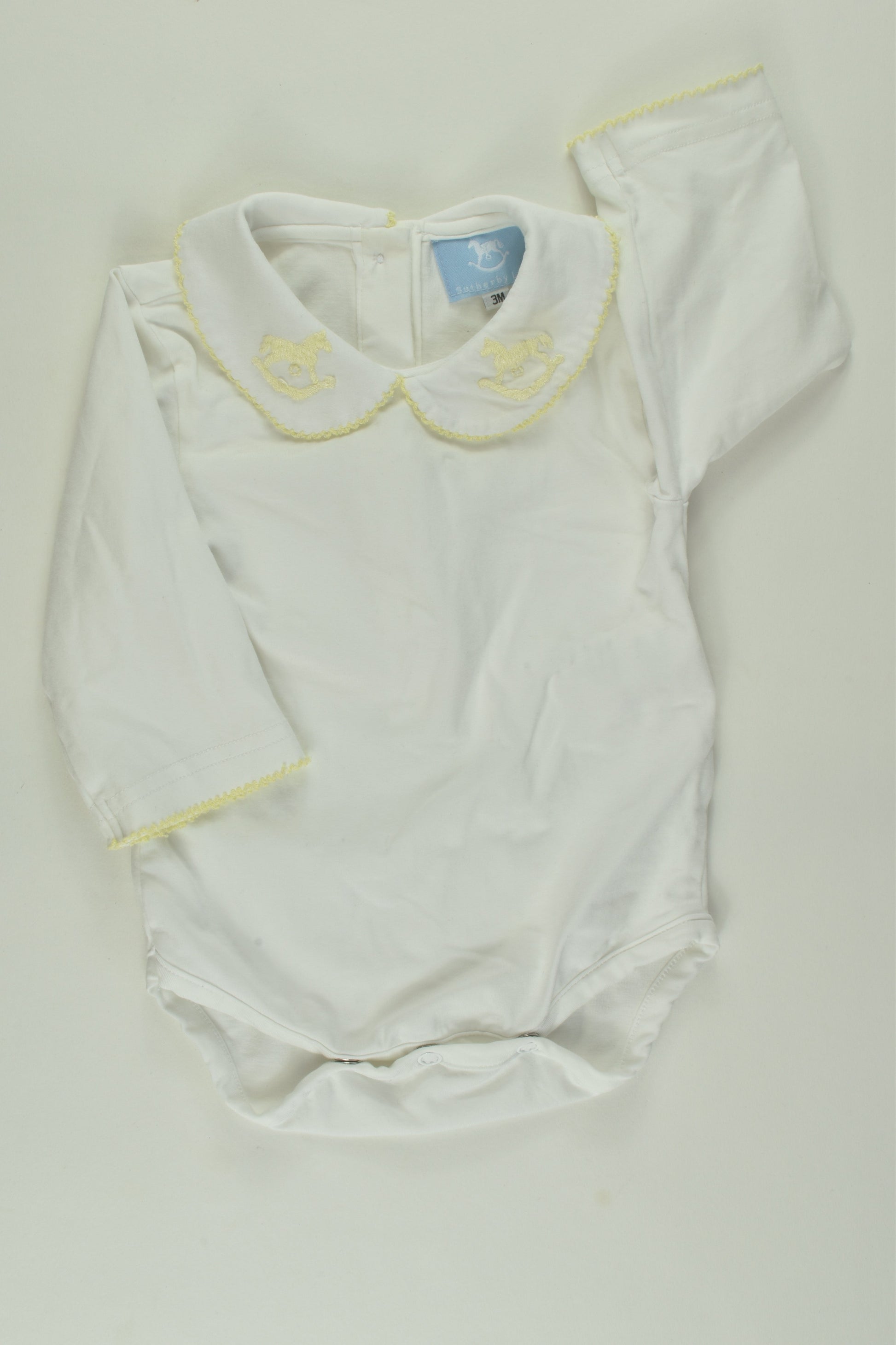 Sutberby Lane Size 000 Embroidery Collar Bodysuit