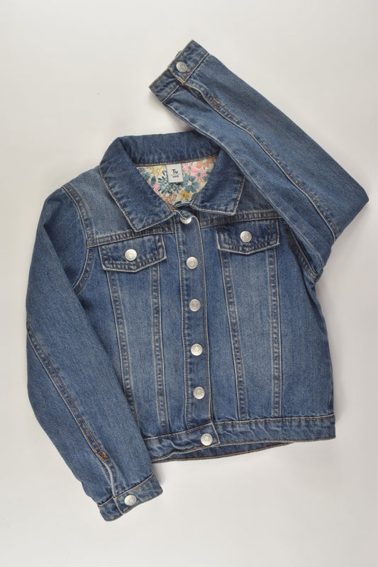 TU Kids Size 5-6 Denim Jacket