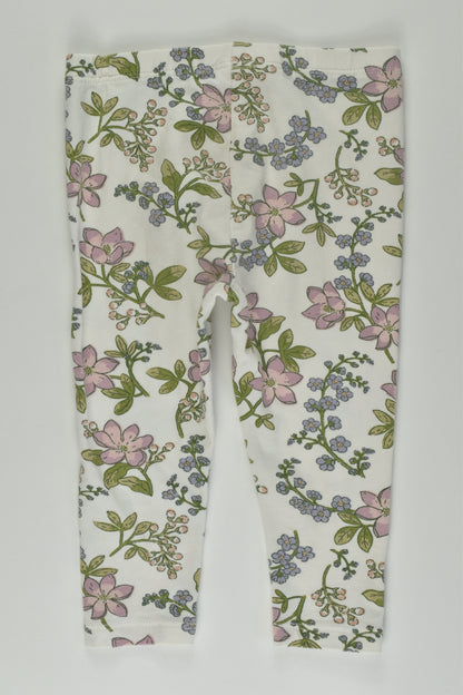 Target Size 0 Organic Floral Leggings