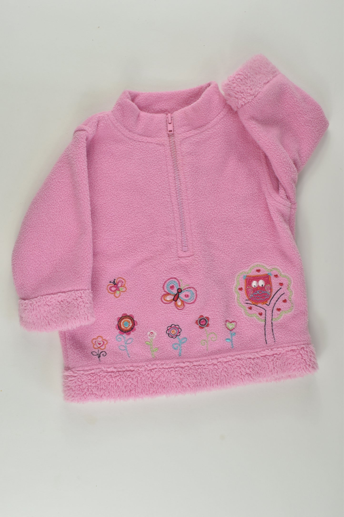 Target Size 00 Embroidery Fleece Jumper