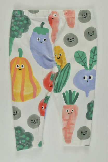 Target Size 00 Organic Vegetables Leggings