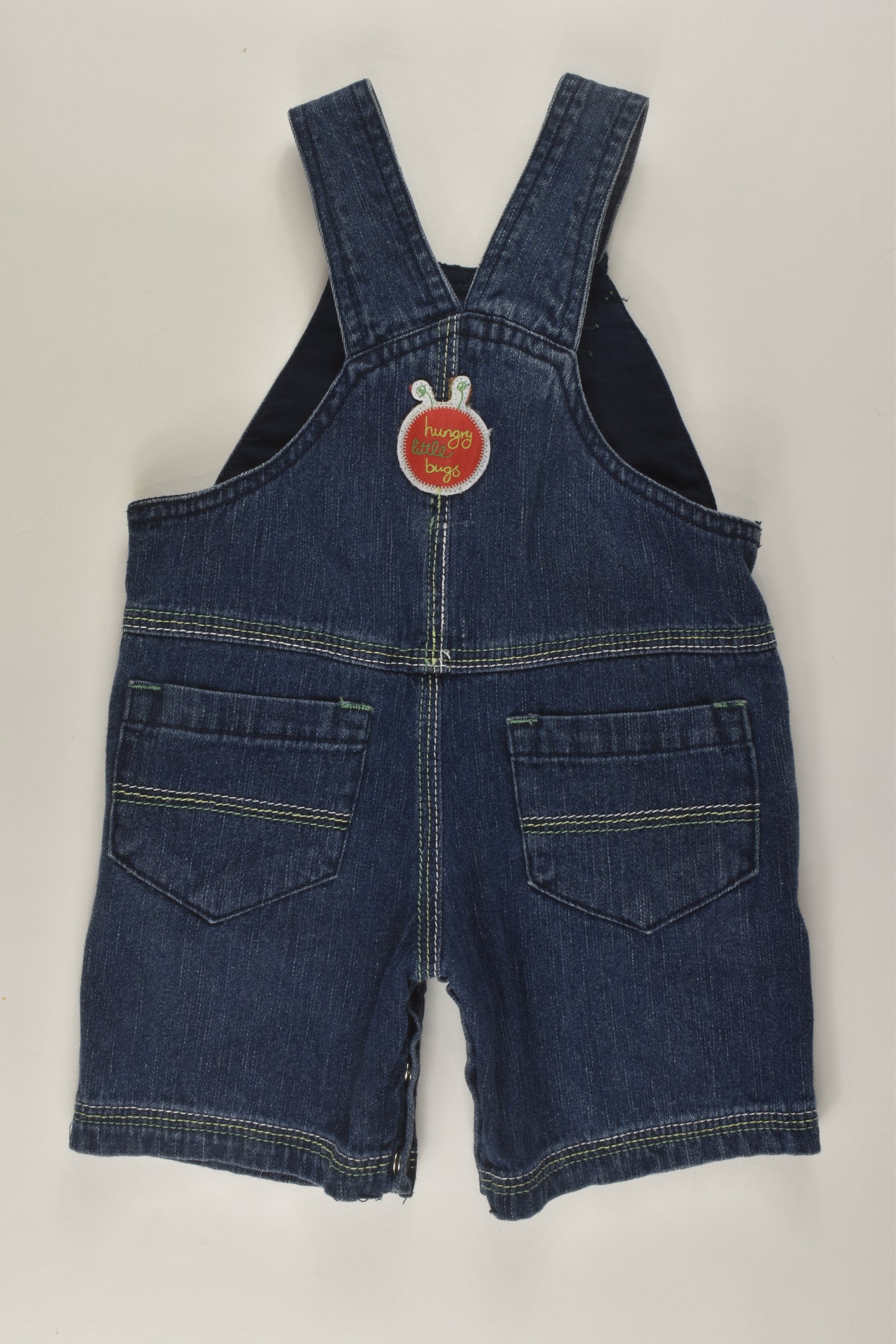 Target Size 00 Short Denim Overalls
