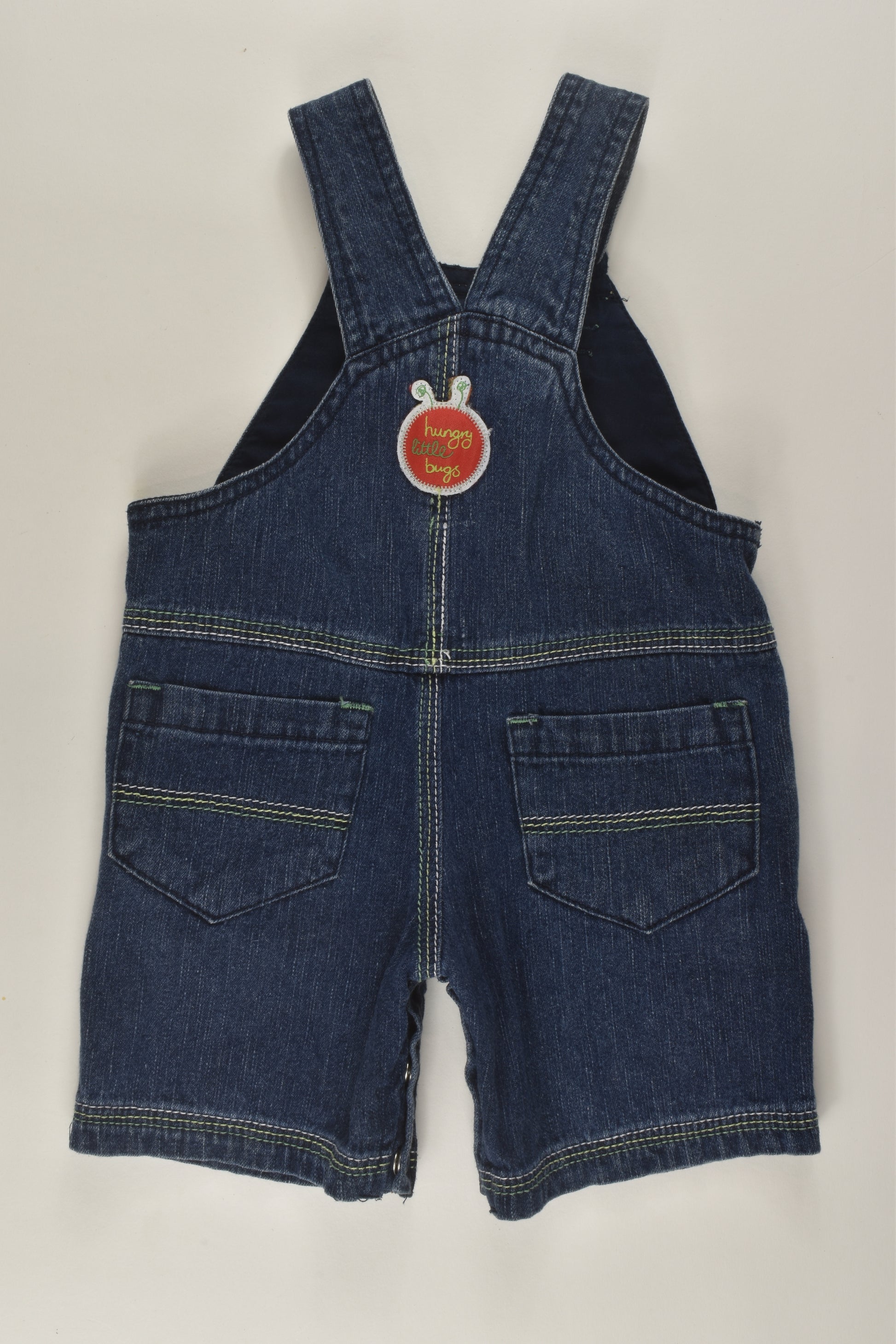 Target Size 00 Short Denim Overalls