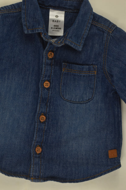 Target Size 000 Denim Shirt