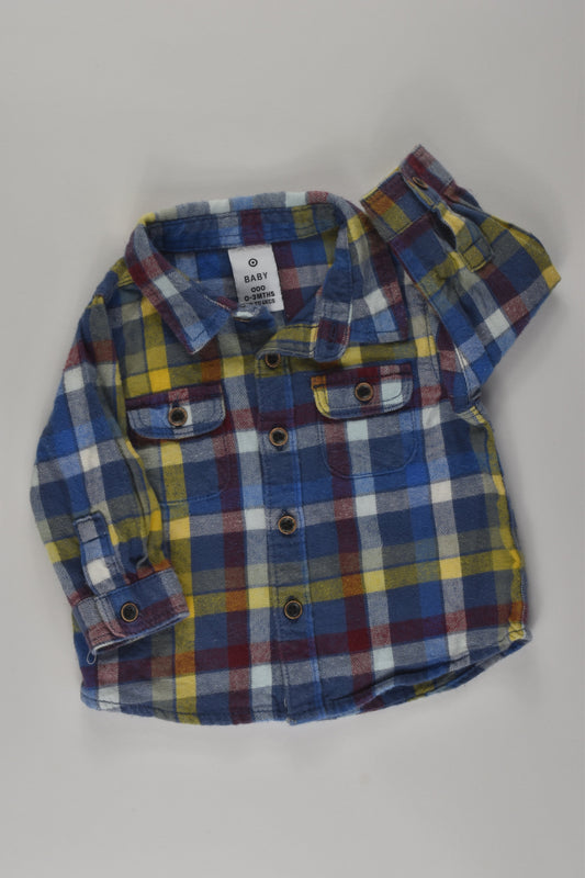 Target Size 000 Flannel Shirt
