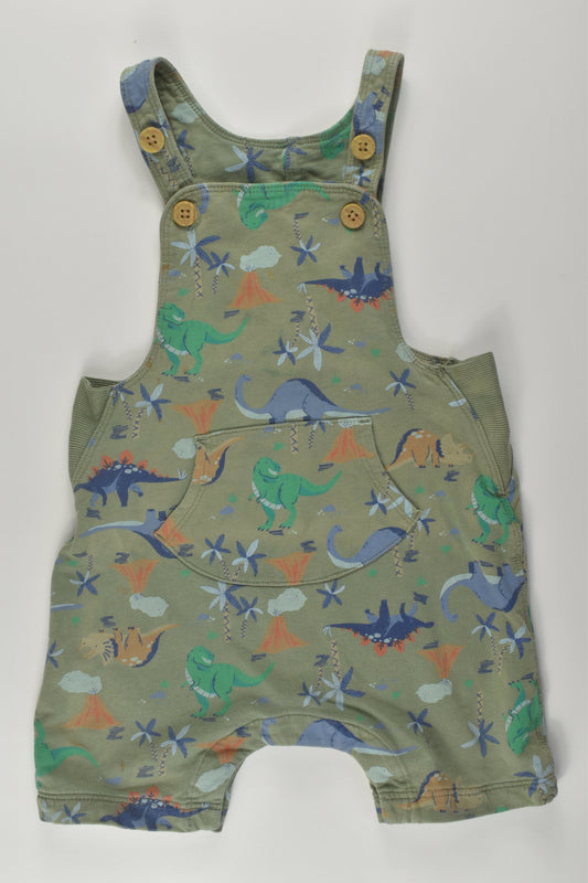 Target Size 1 Dinosaur Short Overalls