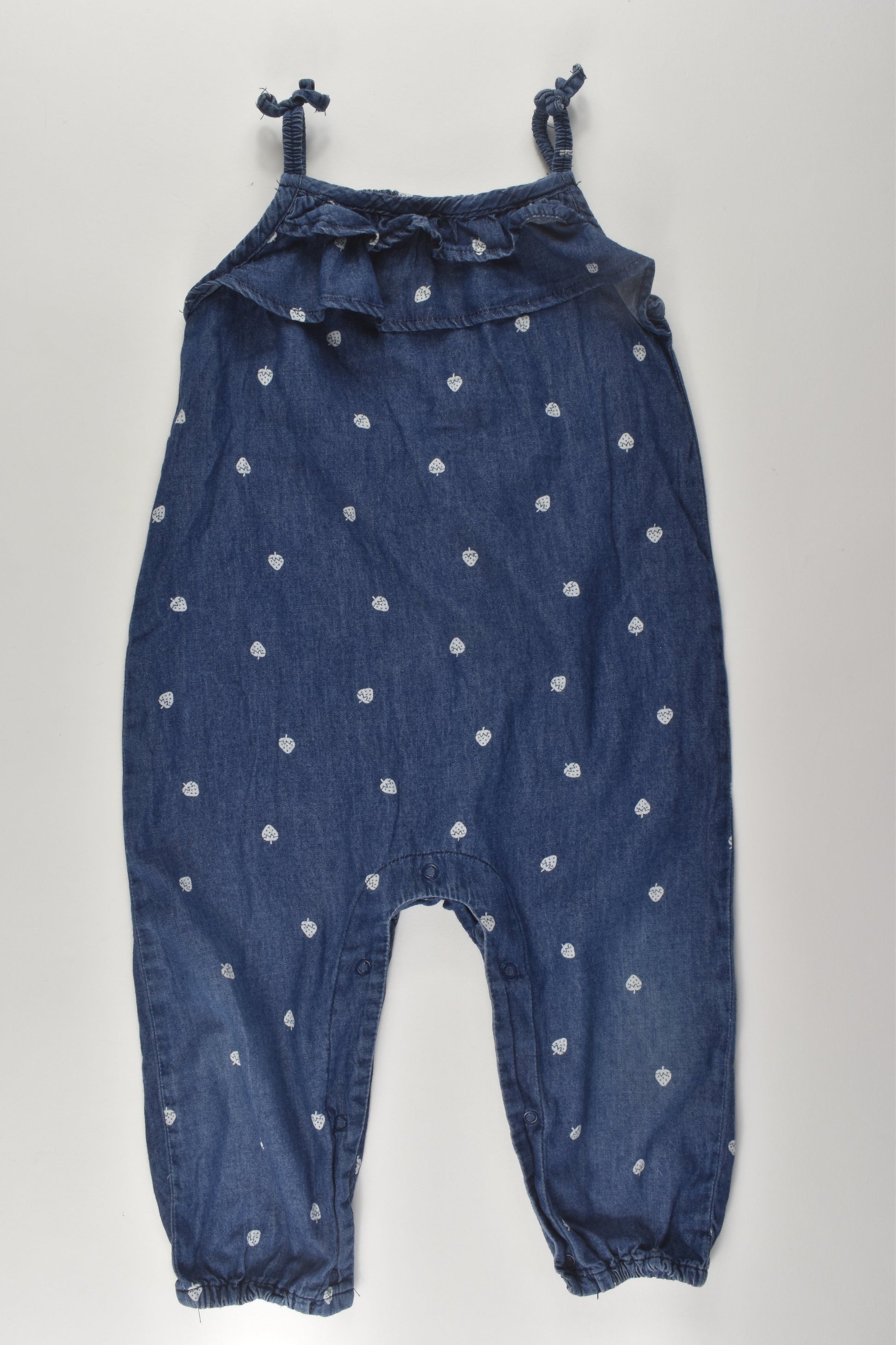 Target Size 1 Lightweight Denim Playsuit