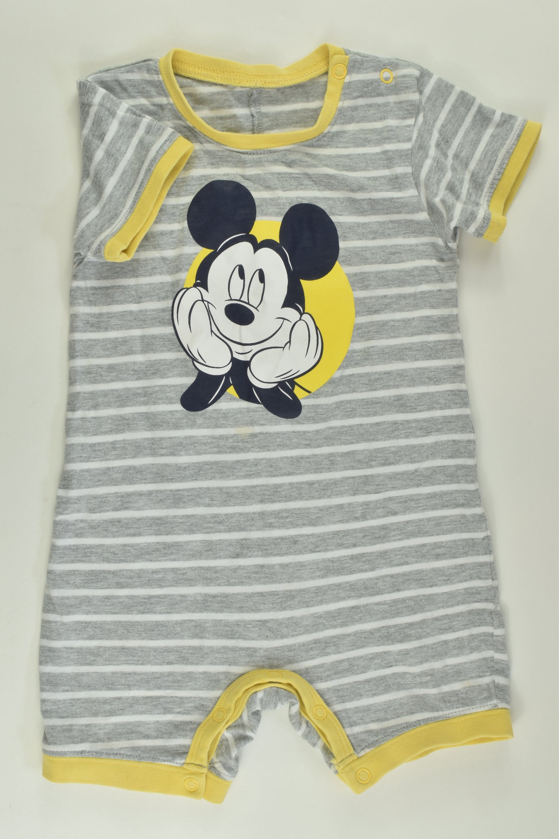 Target Size 1 Mickey Mouse Short Romper